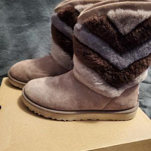 UGG Tania Stormy Grey Suede